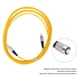 thumbnail image 5 of Cable de conexión de fibra óptica monomodo FC/UPC a FC/UPC de 3 metros, 2 unidades, color amarillo, 5 of 8