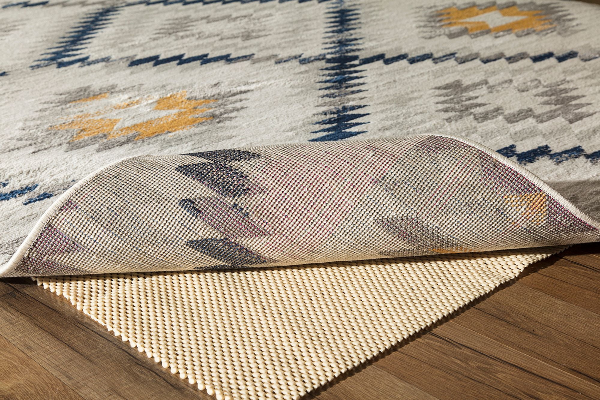 Soleil BR30A Kilim Gold Tribal Moroccan ivory Area Rug, 3'x5'