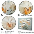 thumbnail image 3 of Designart "Tranquil Beige Orchids III" Orchids Floater Framed Canvas Prints, 3 of 5