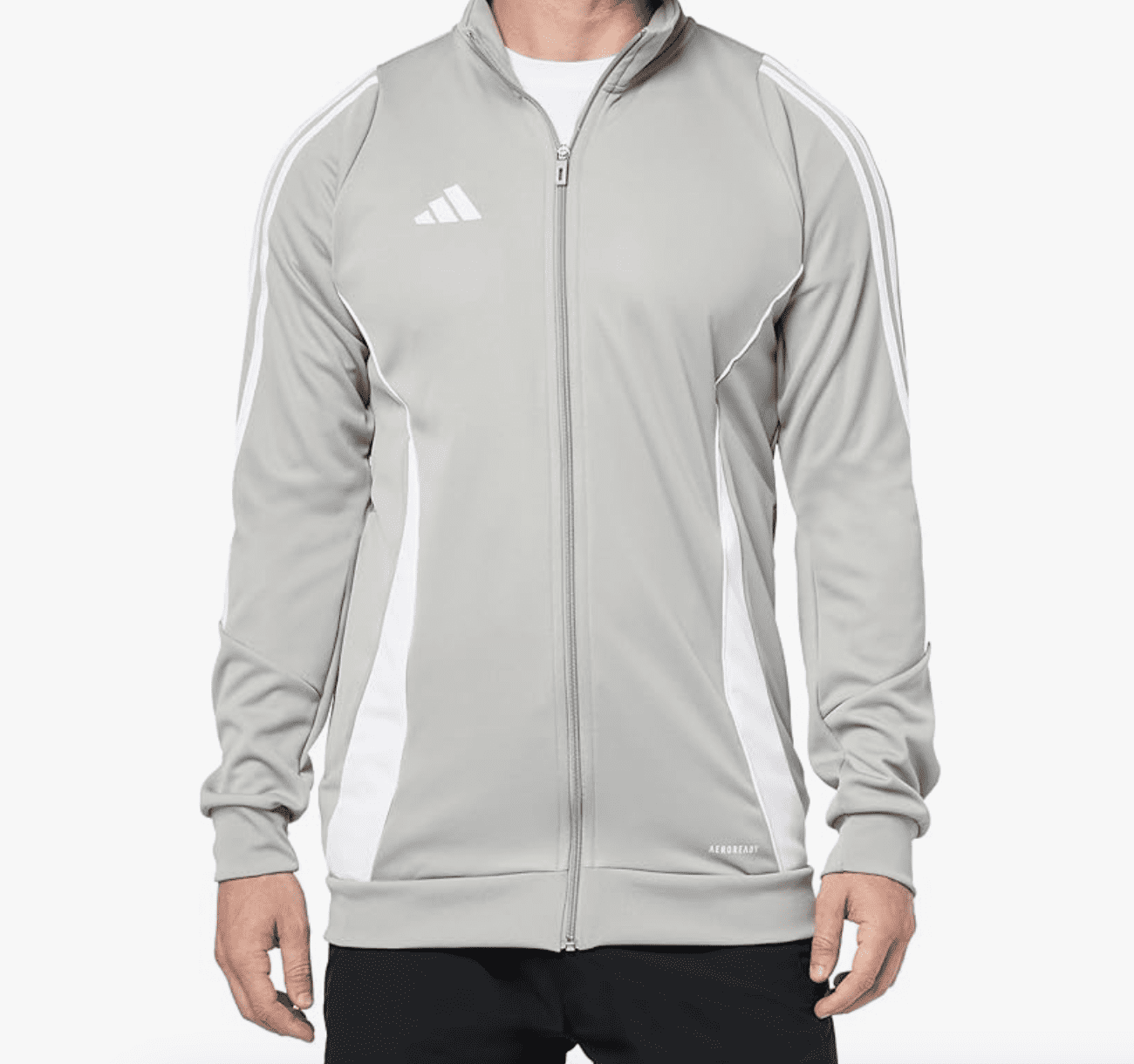 Nike Pro Dri-Fit Men's Grey Full-Zip Training Jacket (DD1878