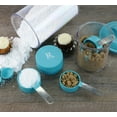 thumbnail image 4 of Reston Lloyd 4pc for Dry and Liquid Ingredients Plastic with Stainless Steel Handles Measuring Cups, Set of 2, Turquoise, 4 of 4