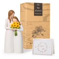 thumbnail image 5 of Figuras de Resina Madre e Hija con Girasoles Yuideary, 5 of 5