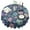 Pioneer Flower Floral-1, variant on Pioneer Flower Floral Print Pattern Round Tablecloth 60"x60",Wrinkle Wipeable Table Cloth for Kitchen Dining Room Picnic Patio Party