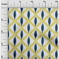 thumbnail image 1 of oneOone Georgette Viscose Fabric Diamond Ikat Decor Fabric Printed BTY 42 Inch Wide, 1 of 4