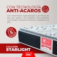 thumbnail image 3 of Litera Ind-Ind-Ind Sandra + 3 Colchones Starlight Individual + Almohadas Peach Feel, 3 of 9