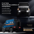 thumbnail image 3 of Coche RC MN333 U4000 1/18 4WD, Todoterreno de Escalada, Simulación de Vehículo, Ligero, Delantero Metálico, Eléctrico, Control Remoto, Verde, 3 of 5