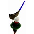 thumbnail image 4 of KLYNE - Golf Club Glass Metal Wine Stopper Decoration Set 3 Artistic Creations Hand Made, 4 of 5