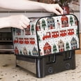 thumbnail image 7 of Lsque Christmas Houses Print 4 Slice Toaster Cover , Kitchen Appliance Dustproof Protector , Toaster Protector Dustproof Kitchen Appliance Cover, 7 of 7