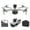 Grey, variant on Orange Folding Quadcopter With 4K Dual Cameras 5G Wifi Brushless Motor Obstacle Avoidance Remote Control Drone For Adults