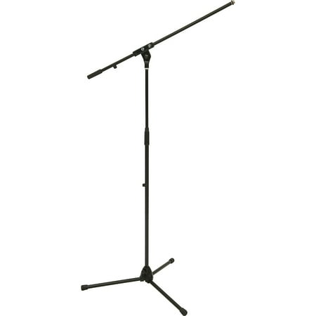- K&M Tripod Microphone Stand with Boom Arm Black
