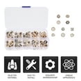 thumbnail image 6 of MLINS 100pcs Assorted Color Plastic Buttons for Decor Lightweight Portable Craft Accessories, 6 of 8