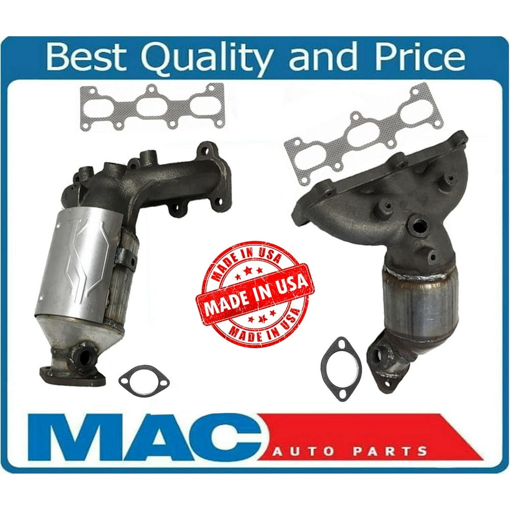 2 New Catalytic Converter Fits 0709 Hyundai Santa Fe GLS V6 2.7L ( NO