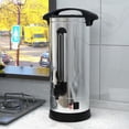 thumbnail image 4 of 120 Cups Coffee Urn,18 L/4.8 gal Commerical Coffee Maker for Buffet Catering Wedding Gathering,Large Capacity Hot Coffee Dispenser,Stainless Steel Hot Water Urn, 4 of 11