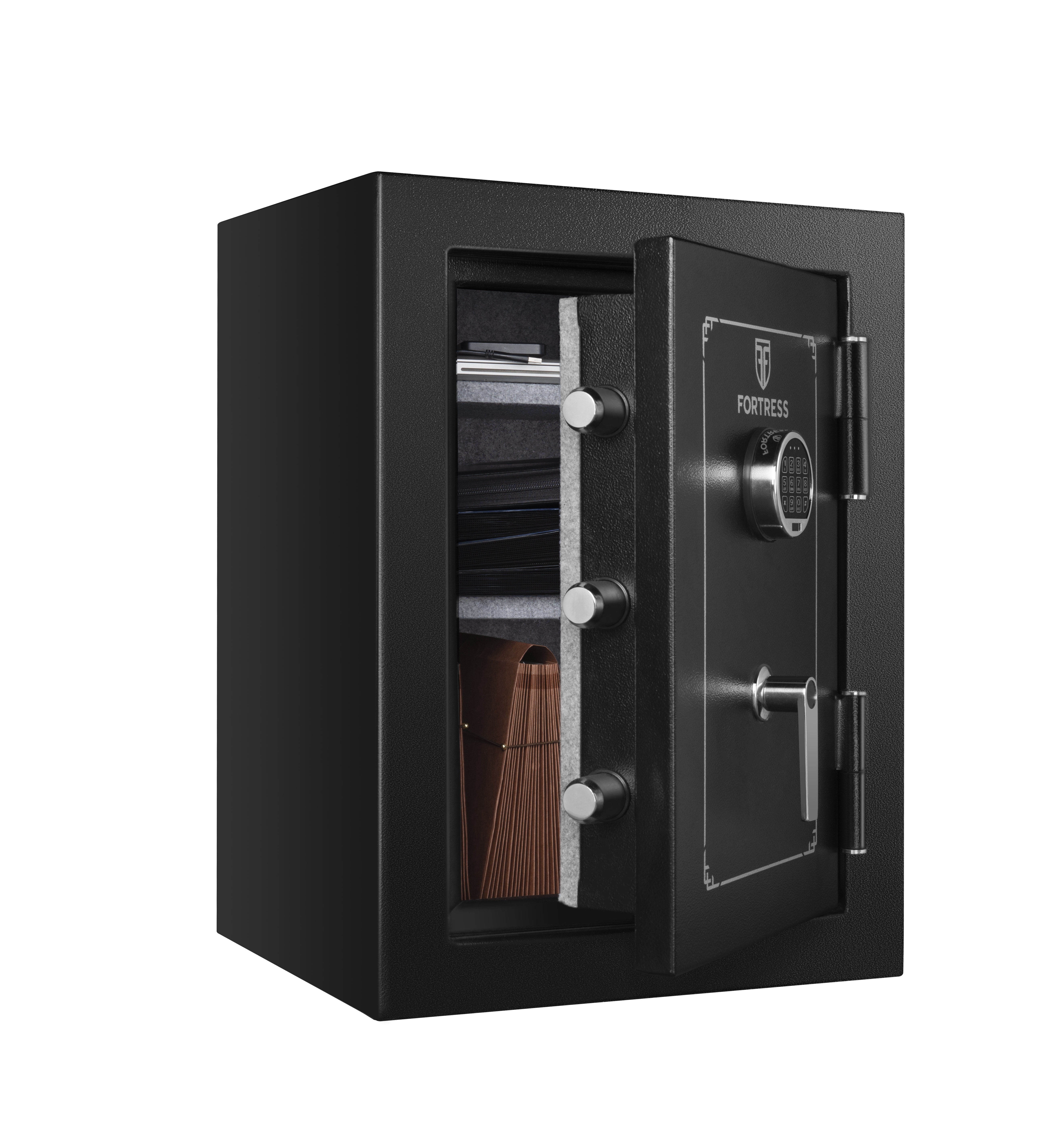 Fortress Executive Fire and Waterproof Safe Model 33E10 with Electronic Lock, 2 Keys, 1 Each, New