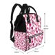 thumbnail image 2 of Easygdp Tulips Flowers para Bolsa de Bebé de Gran Capacidad con Múltiples Bolsillos, Bolsa de Pañales para Padres, Bolsa de Viaje Organizada y Elegante, 2 of 6