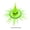 Green, variant on Halloween LED Witch Hat, Glowing Ghost Hat with Built-In Battery, Water-Resistant Fabric, Hanging Loop for Outdoor Yard Decor, Party Props, Tree and Porch Display