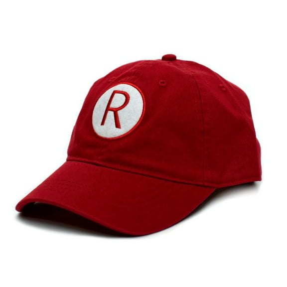 A League of Their Own Rockford Peaches R Baseball Movie Cap Hat Red Circle R