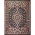 thumbnail image 1 of Mohawk Home Heritage Kizzy Multi Printed Area Rug, 7'6"x10', Orange & Teal, 1 of 1