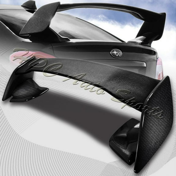 For 2015-2021 Subaru WRX STi Full Real Carbon Fiber Rear Trunk Spoiler Wing