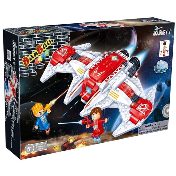 Set de construcción BanBao V-Twelve de 165 piezas, juguete espacial