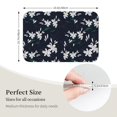 thumbnail image 4 of Pofeuu Lilies Flowers Print Hem Mat 40x60 - Multipurpose Doormat for Indoor & Outdoor Use - Welcome Your Guests with our Entrance Mat, 4 of 6