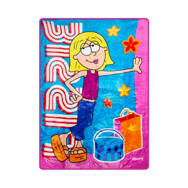 Lizzie Mcguire Plush Fuzzy Throw Blanket Twin Bed Size 60 x 80 Soft Faux Fur for Beds Sofas Kids Walmart