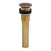 thumbnail image 3 of Sinkology TG01-AG Copper Decorative Solid Brass Bath Grid Drain Without Overflow in Aged, 3 of 4