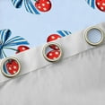 thumbnail image 4 of Feelyou Fashion Stripes Bow Black Out Curtains for Teen, Kawaii Ribbon Cherry Curtains Pack of 2 (42x63 Each), Dreamy Princess Blue Bedroom Curtains, Living Room Curtains Decor, 4 of 6
