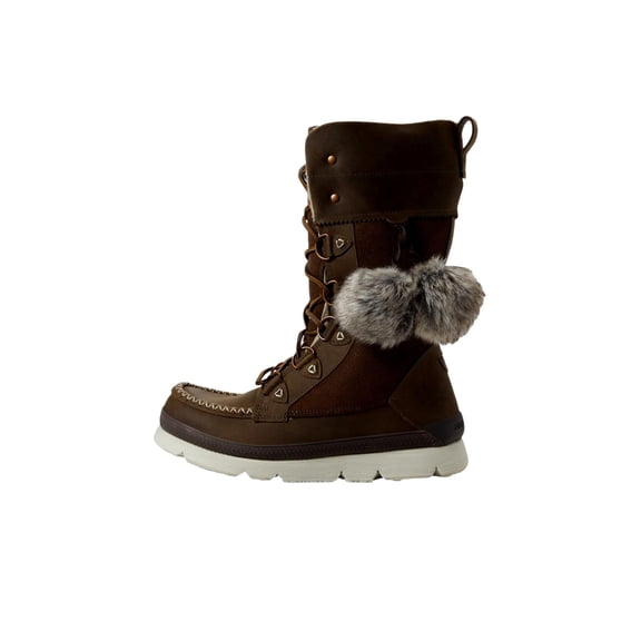 Manitobah Mukluks WP Pacific Winter Boot Charcoal/Charbon 6012037 Women's Size 5