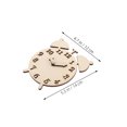 thumbnail image 2 of CTIRCHIU 2 Sets Telling Time Teaching Clock DIY Clock for Kids Beige Time Learning for Home Use, 2 of 8