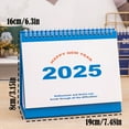 Desk Calendar 2025 Small Desktop Calendar For Home School With Stickers