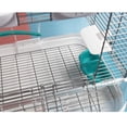 View of Bird Cage Made of Acrylic Wire Parrot Cage Large Size Deep Base Easy to ...
