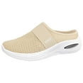 thumbnail image 5 of Mepaouo Slip on Mules for Womens Breathable Knitted Mesh Walking Sneakers Orthopedic Slip on Slides, 5 of 6