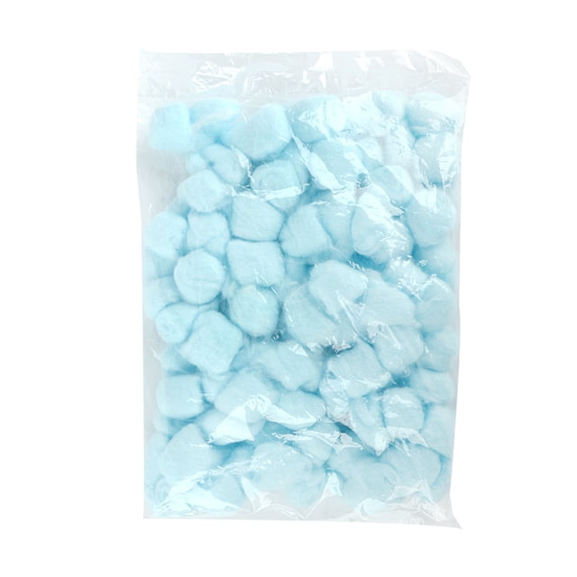 Visland 100Pcs/Set Hamster Cotton Ball Fine Absorbent Keep Warm Mini Winter Warm Hamster Nesting Colorful Balls for Home Use