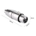 thumbnail image 3 of Cable de Audio WDOplteas XLR 3 Pines a RCA Jack Adaptador, 3 of 9