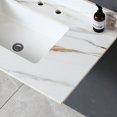 thumbnail image 4 of 37-Inch Vanity Top with Sink | Standard Bathroom Cabinet Fit | Non-Porous and Stain-Resistant Gain, 4 of 4