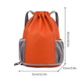 thumbnail image 4 of Oxford Basketball Bag High-Capacity Drawstring for Outdoor Sports (Yellow), 4 of 8