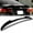 Pearl Black, variant on W-Power For 2019-2025 Nissan Altima Pearl Black V-Style Trunk Lid Spoiler Wing