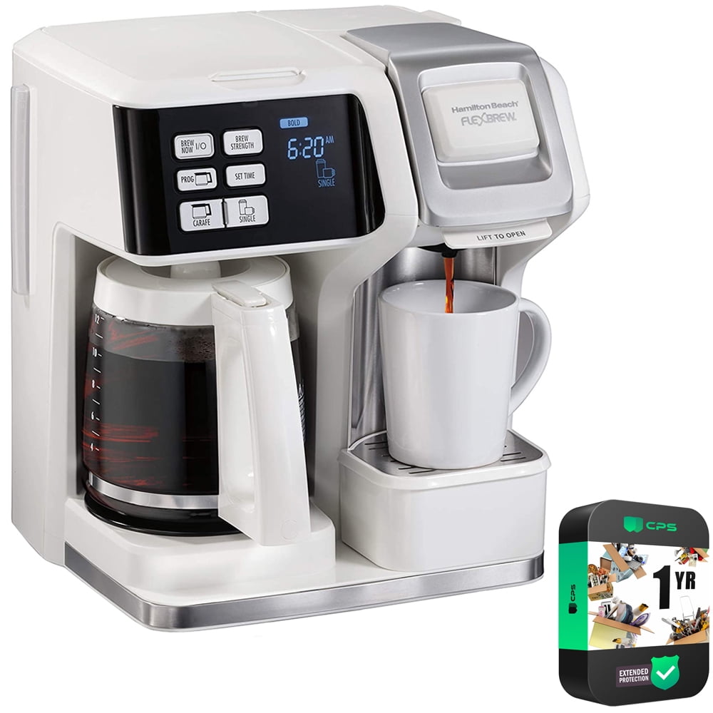 Hamilton Beach 49980 Two Way Brewer Single Serve and 12-cup Coffee Review 