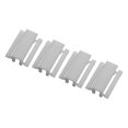 thumbnail image 4 of 4Pc Toy Figure Model Realistic Vintage Dollhouse Pretend Girl Small Benches Gray, 4 of 9