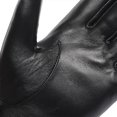 thumbnail image 3 of LNGOOR 1pair Men‘s Winter Leather Gloves  Windproof And Warm Goat Skin For Driving And Cycling, 3 of 5