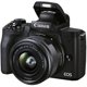 thumbnail image 4 of Canon EOS M50 Mark II Zeetech Cámara Mirrorless con Lente 15-45mm Tarjeta SanDisk de 128GB Estuche Trípode Accesorio, 4 of 10
