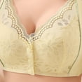 thumbnail image 5 of GUACER Bra for Women Plus Size Front Closure Lace Wirefree Full Coverage Support Bralette, Smoothing Comfort Bra with Wide Adjustable Straps, 5 of 5