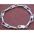 thumbnail image 3 of ACTS Bracelet Fishers Of Men Sterling Silver REGULAR LINK Budded Cross!!, 3 of 3