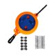 thumbnail image 5 of Tendedero antideslizante para acampar en el patio trasero Naranja 10m con Clip, 5 of 9