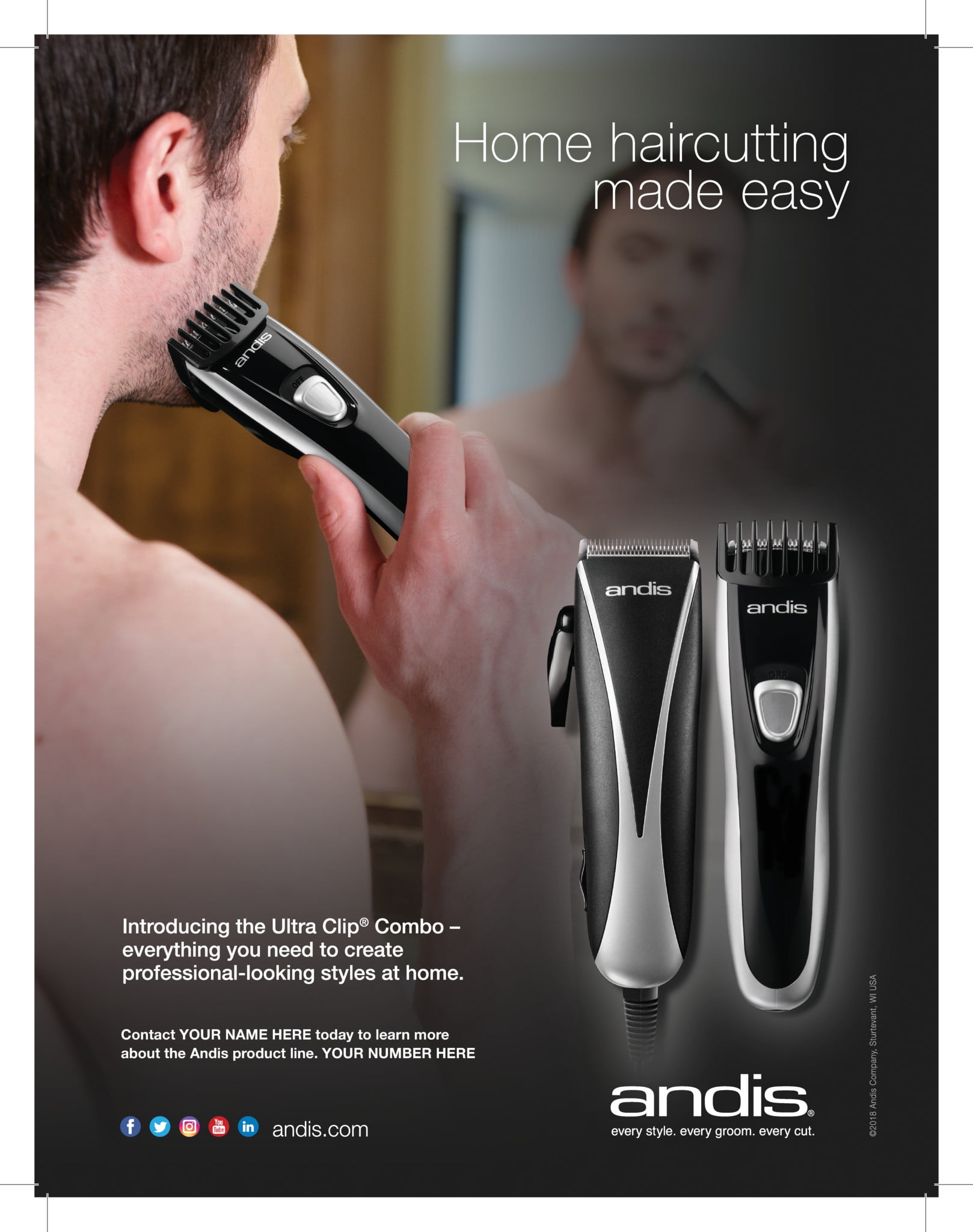 andis ultra clip clipper walmart
