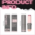 thumbnail image 3 of Beauty Blush Creative Blusher Makeup Stick Double Ended Designs For Easy Application On Cheeks Lips And Long Lasting Effect, Blush for Women, 3 of 9