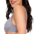 thumbnail image 3 of Brasier Fruit Of The Loom para Dama, con Logo Liso Gris Talla 32B, 3 of 5