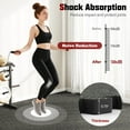 thumbnail image 4 of Costway 24 PCS 0.79" Thick Rubber Top Exercise Mat 96 Sq Ft Non-Slip & Shock Equipment, 4 of 10