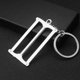thumbnail image 1 of Llave ajustable, llavero de metal, regla, tornillo de banco, llavero dentado para coche, herramienta colgante, accesorios para llaves, grabado, 1 of 6